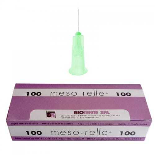 Ace mezoterapie 33G Verde, 4mm, 100buc, Meso-Relle product thumbnail image