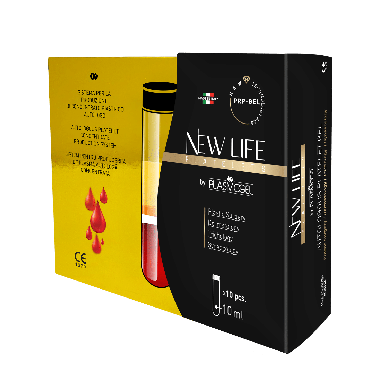 Eprubete PRP Newlife ACS, 10ml, 10buc, Plasmogel product thumbnail image