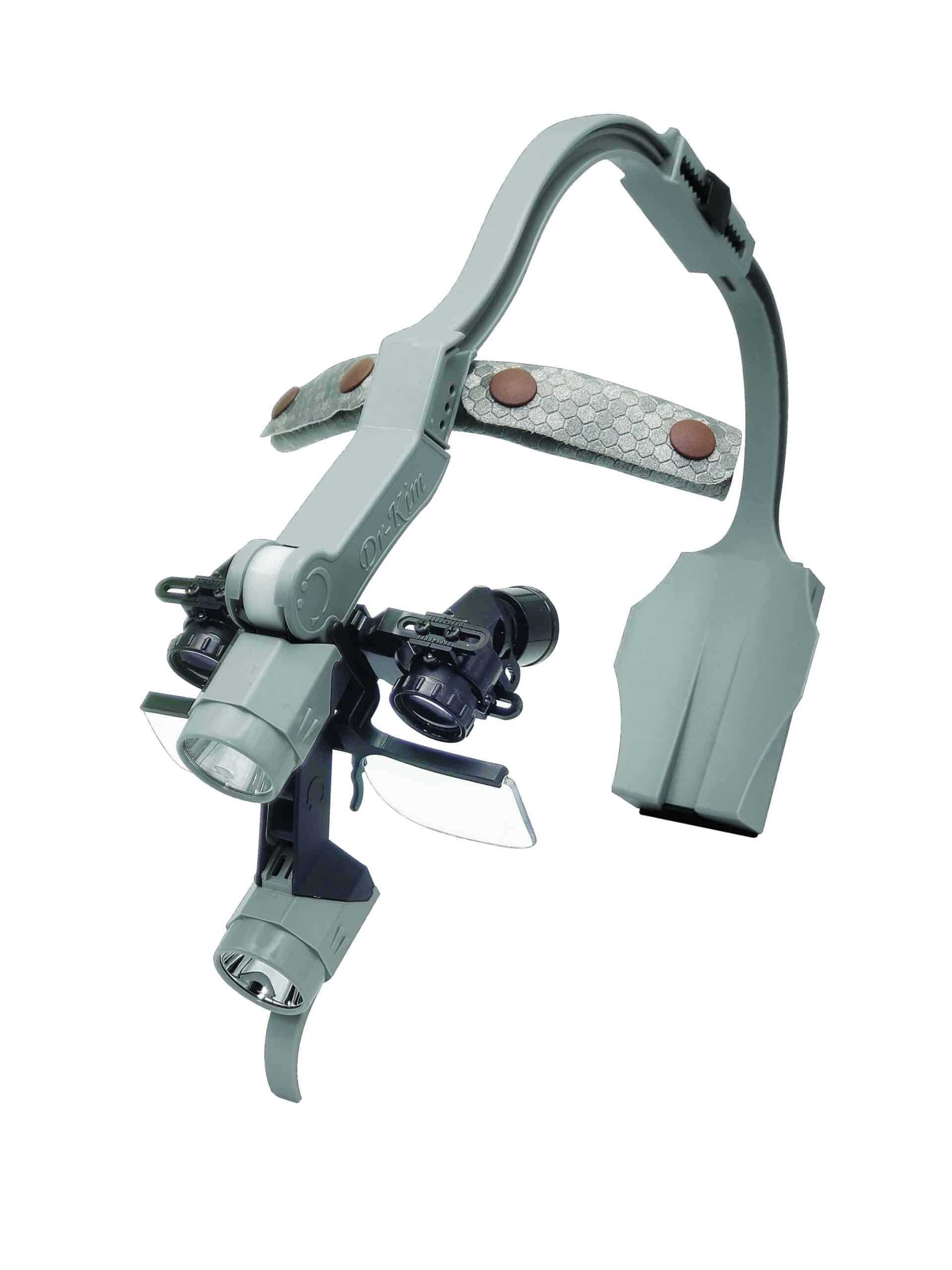 Lampă frontală Dr.Kim DKH-60, pachet complet cu lupă 2.5x DKT-3A și lupă 1.5x DKL-7 product thumbnail image