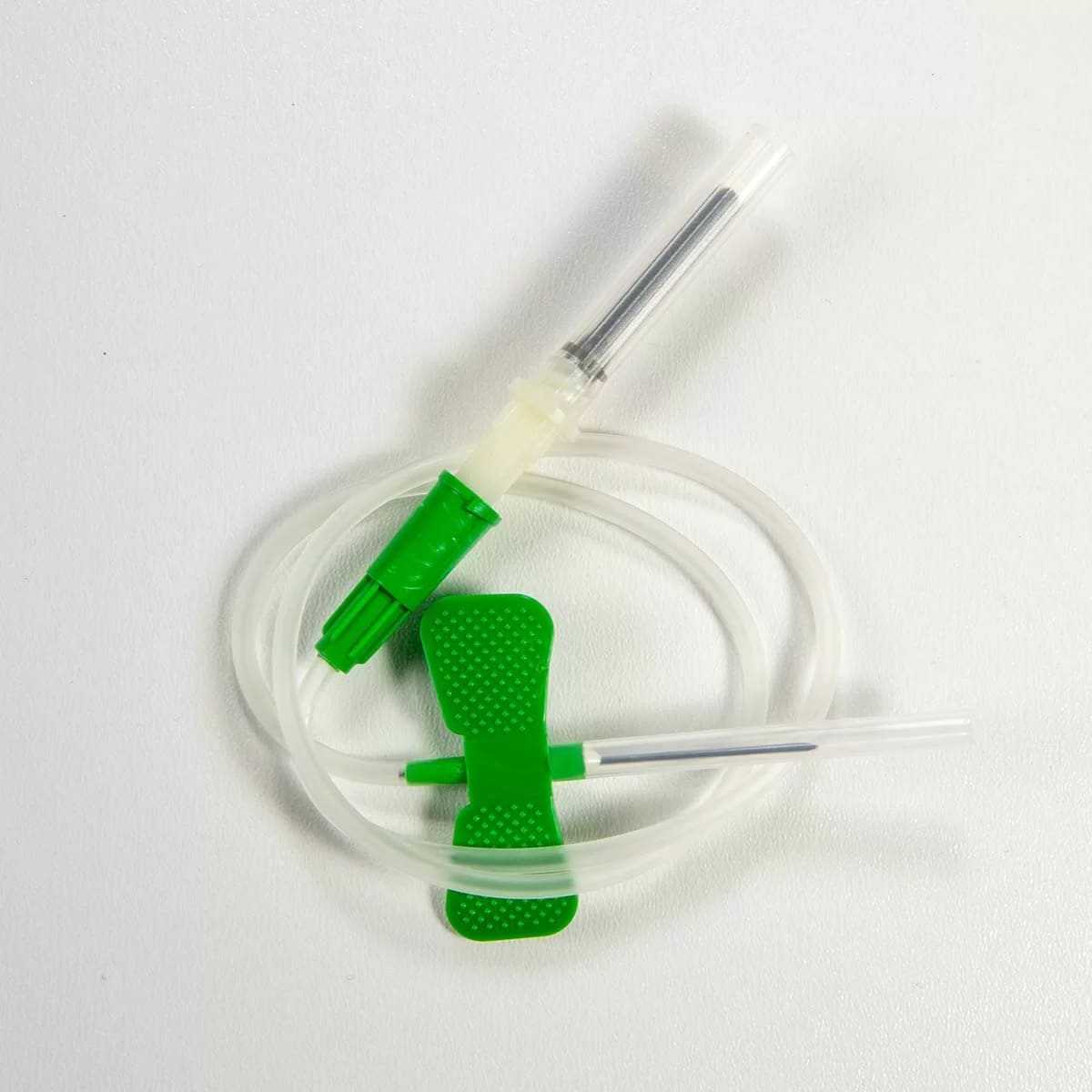 Ac recoltare tip fluturaș luer fără holder, 21G Verde, 1 buc, Euromed product thumbnail image