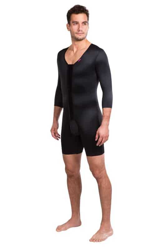 Costum de compresie postoperatorie pentru barbati - Lipoelastic MGm long Variant product thumbnail image