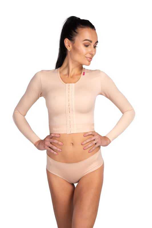 Vestă de compresie postoperatorie cu mâneci lungi, MT smooth Variant product thumbnail image