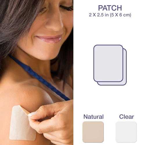 Plasture pentru cicatrici, 5x6cm, Epi-Derm Patch Clear, 2 buc product thumbnail image