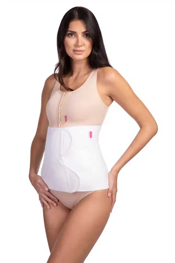 Centura abdominala unisex abdominoplastie, post-liposuctie, KP Soft, 28cm product thumbnail image