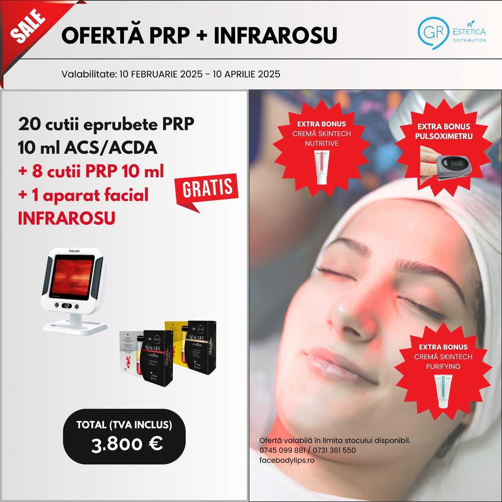 Ofertă: 28 cutii x 10 eprubete PRP 10ml + aparat facial infraroșu product thumbnail image