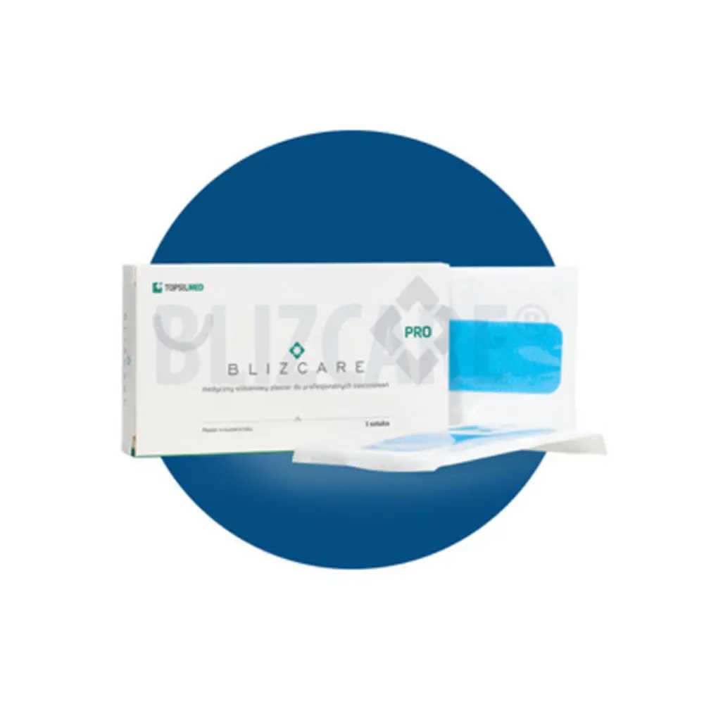 Plasturi siliconici pentru cicatrici BLIZCARE Pro Arc-shaped (2 buc.) product thumbnail image