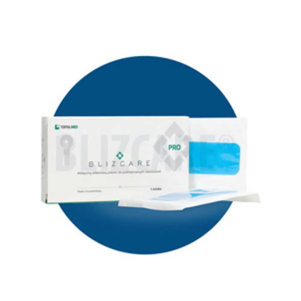 Plasturi siliconici pentru cicatrici post-mastopexie BLIZCARE Pro Lollipop-Shaped (2 buc.) product thumbnail image