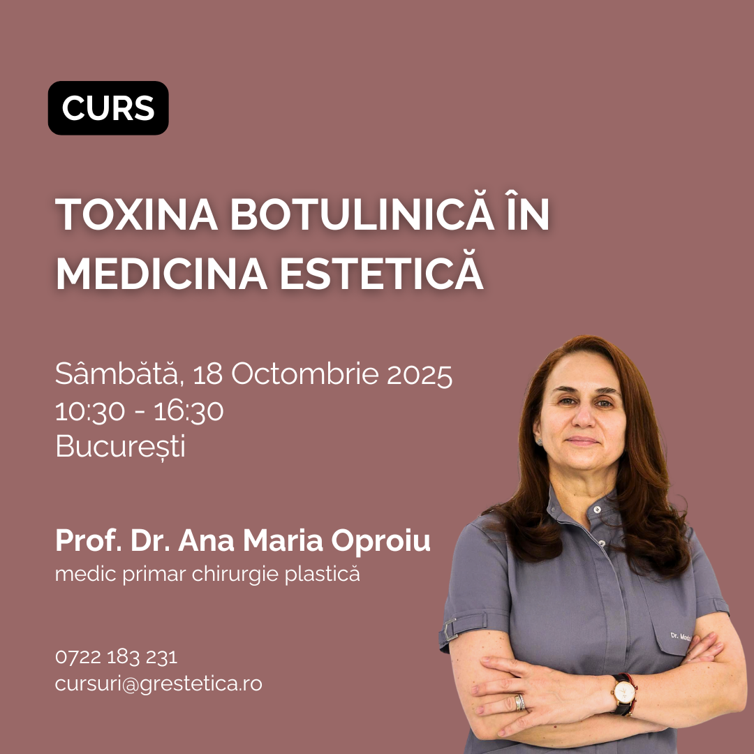Curs: Toxina botulinică în medicina estetică - Prof. Dr. Ana Maria Oproiu product thumbnail image