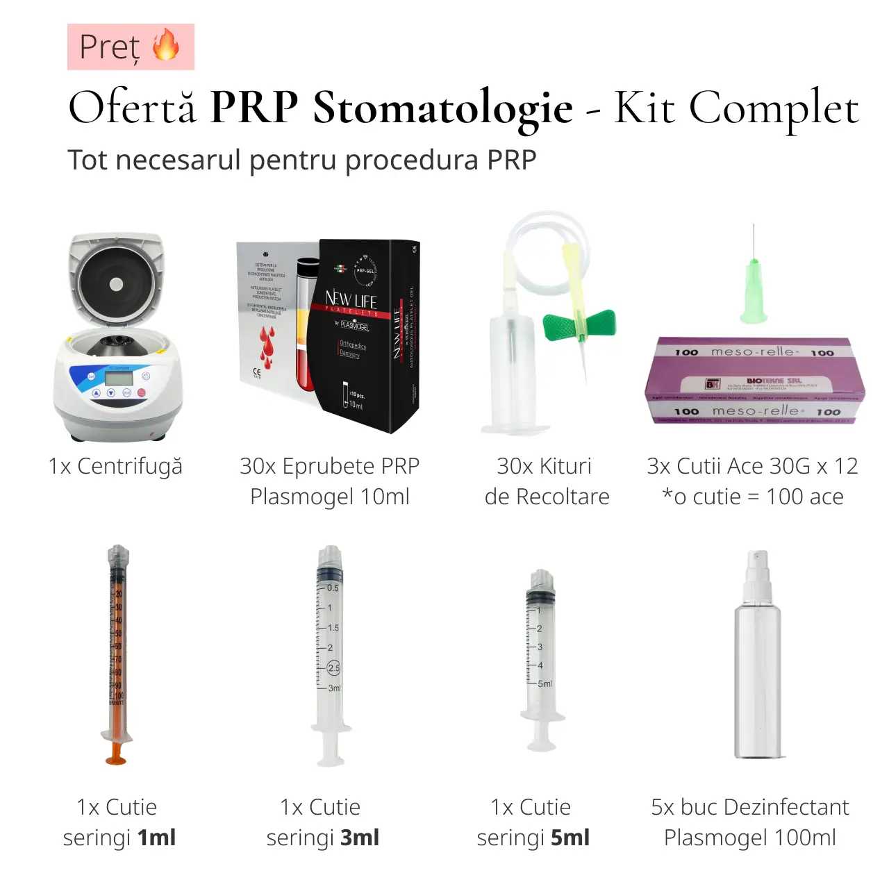 Kit Complet PRP Stomatologie product thumbnail image