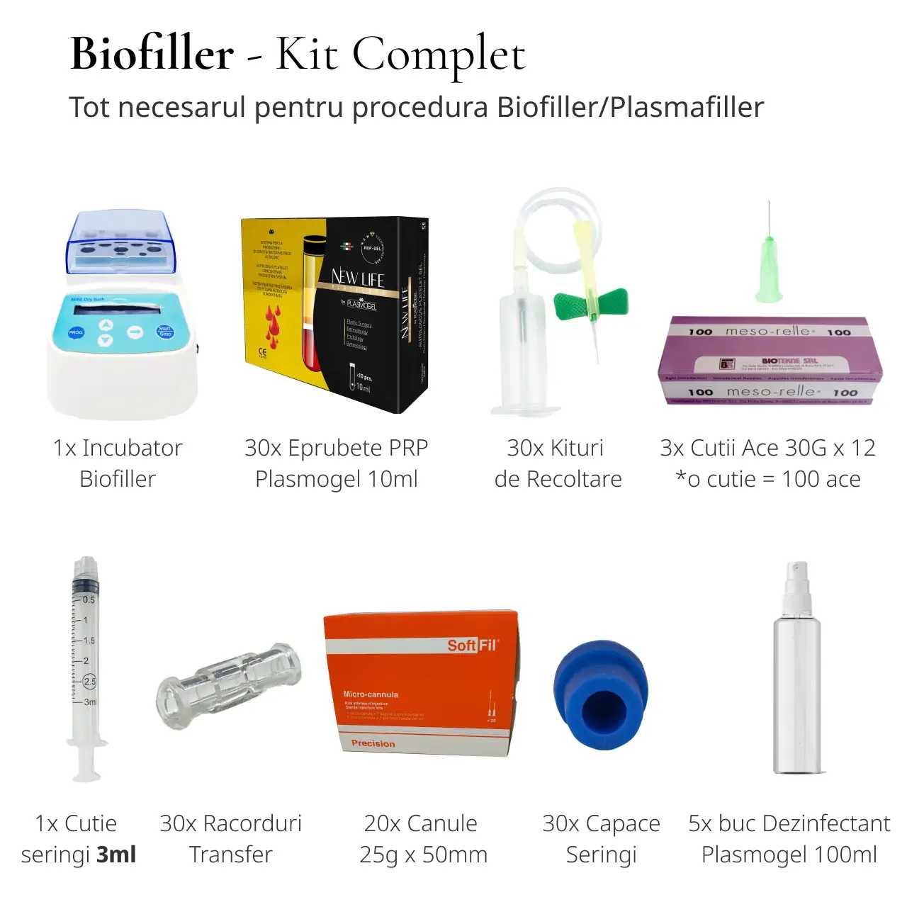 Kit Complet Biofiller – Soluția All-in-One pentru regenerare autologă product thumbnail image