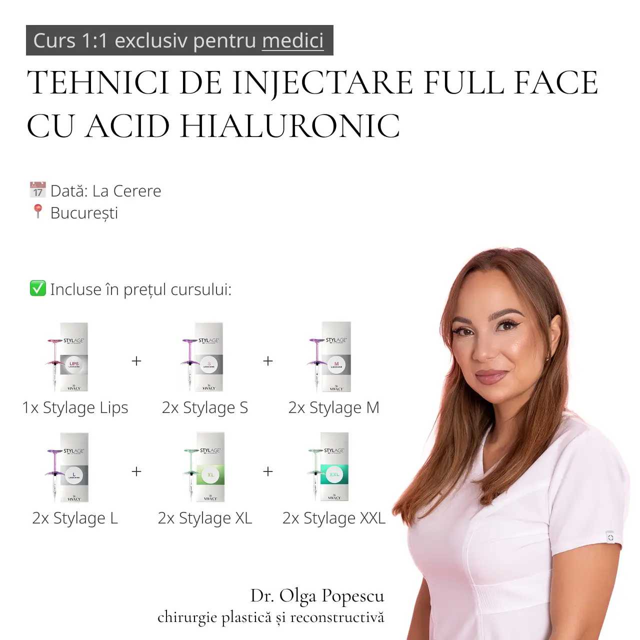 Curs Injectare Acid Hialuronic 1:1 product thumbnail image