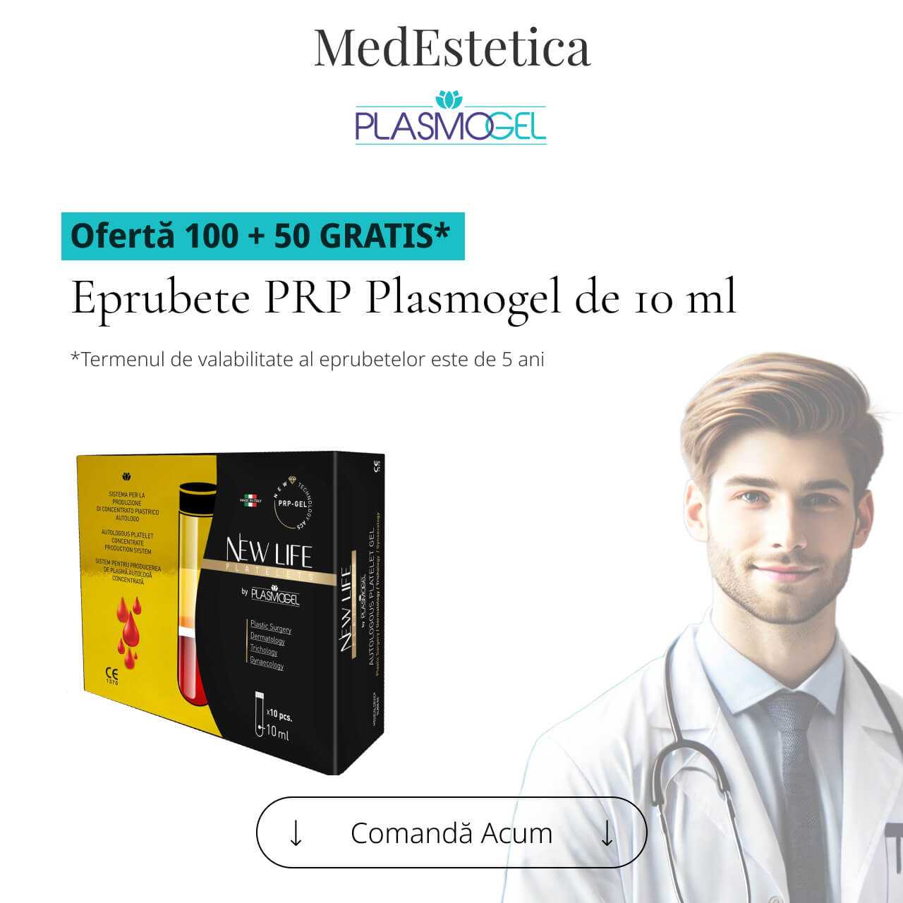 Oferta Eprubete PRP Plasmogel 10+5 product thumbnail image