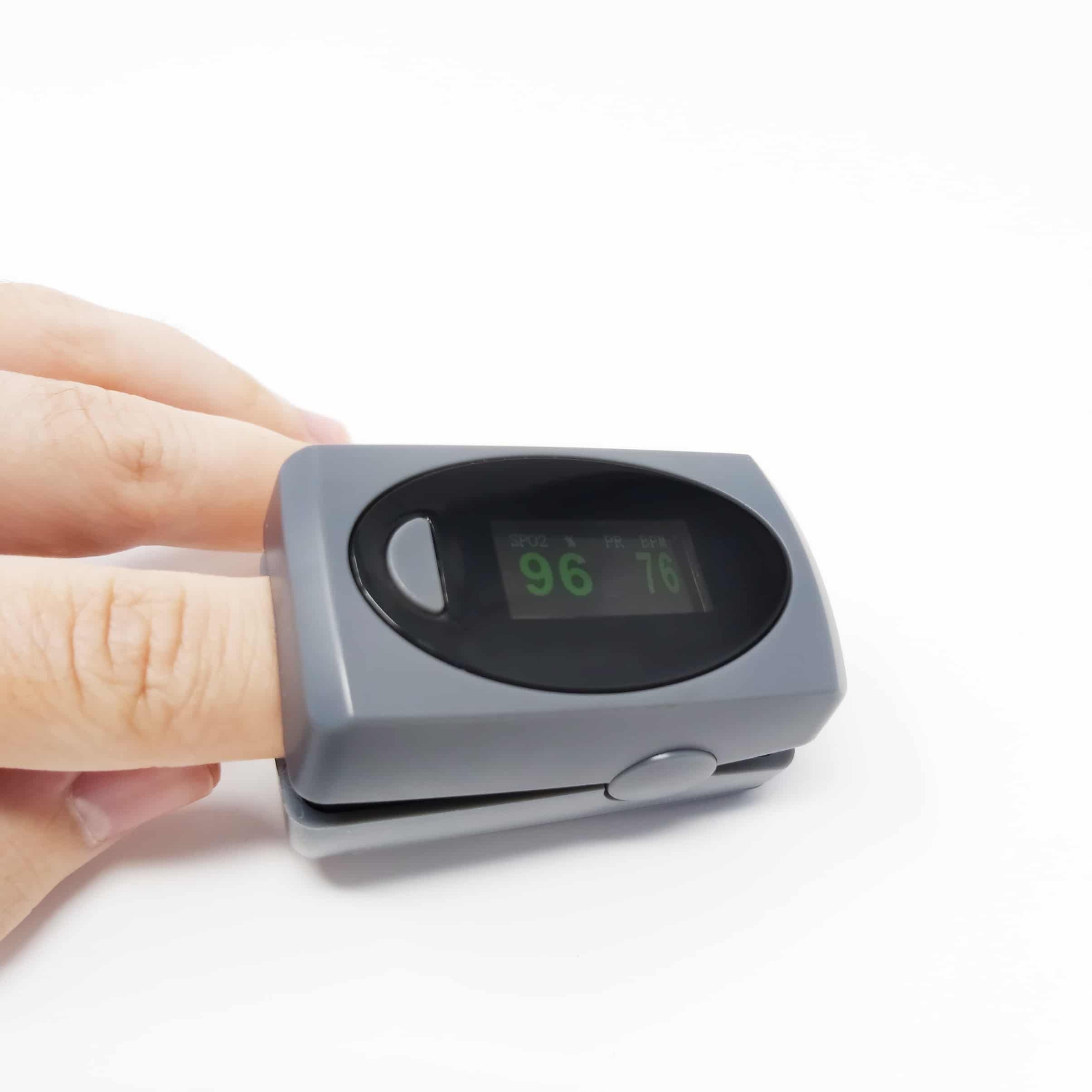 Pulsoximetru / Oximetru – Dispozitiv Medical de Masurat Saturatie Oxigen si Puls pentru Deget product image