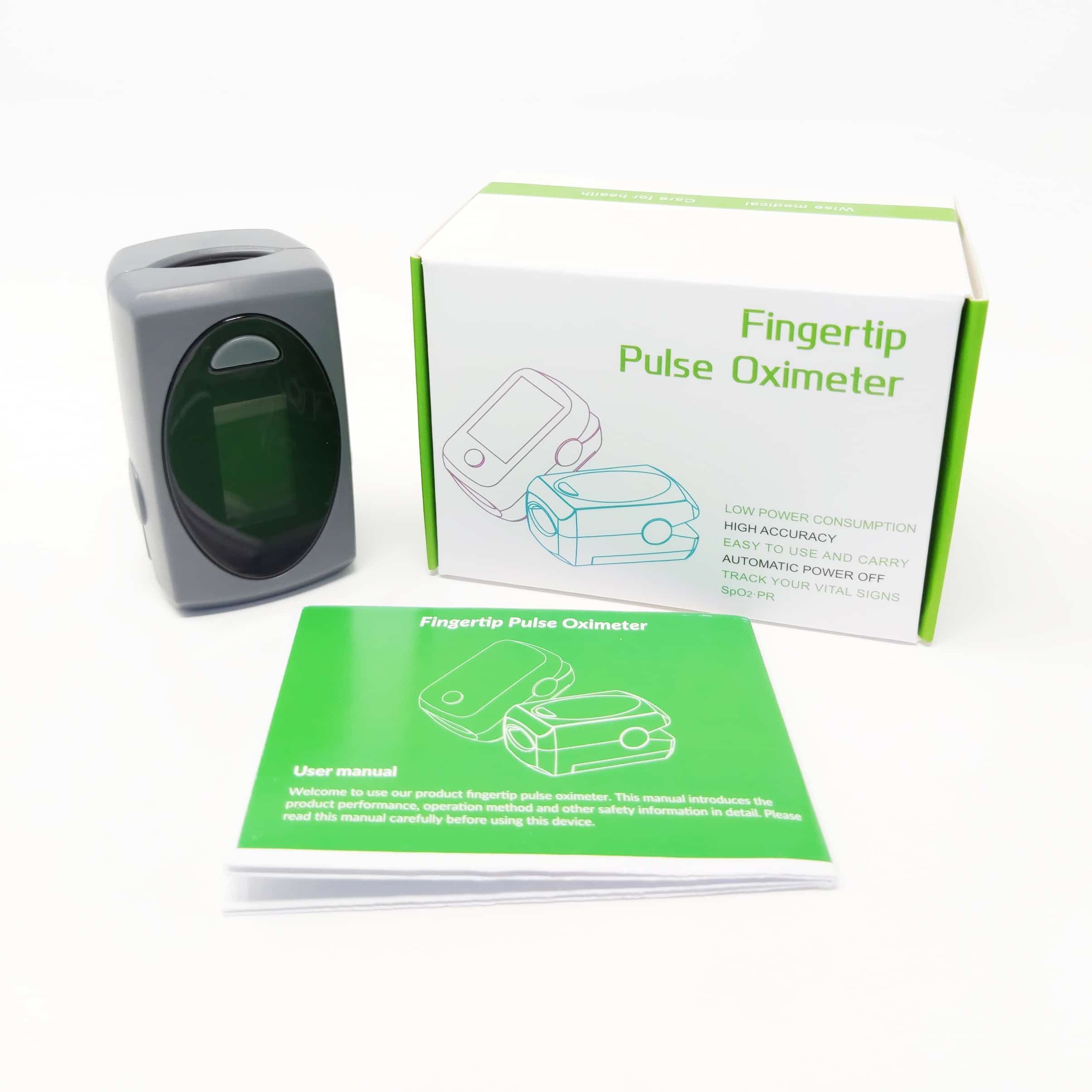 Pulsoximetru / Oximetru – Dispozitiv Medical de Masurat Saturatie Oxigen si Puls pentru Deget product image 2