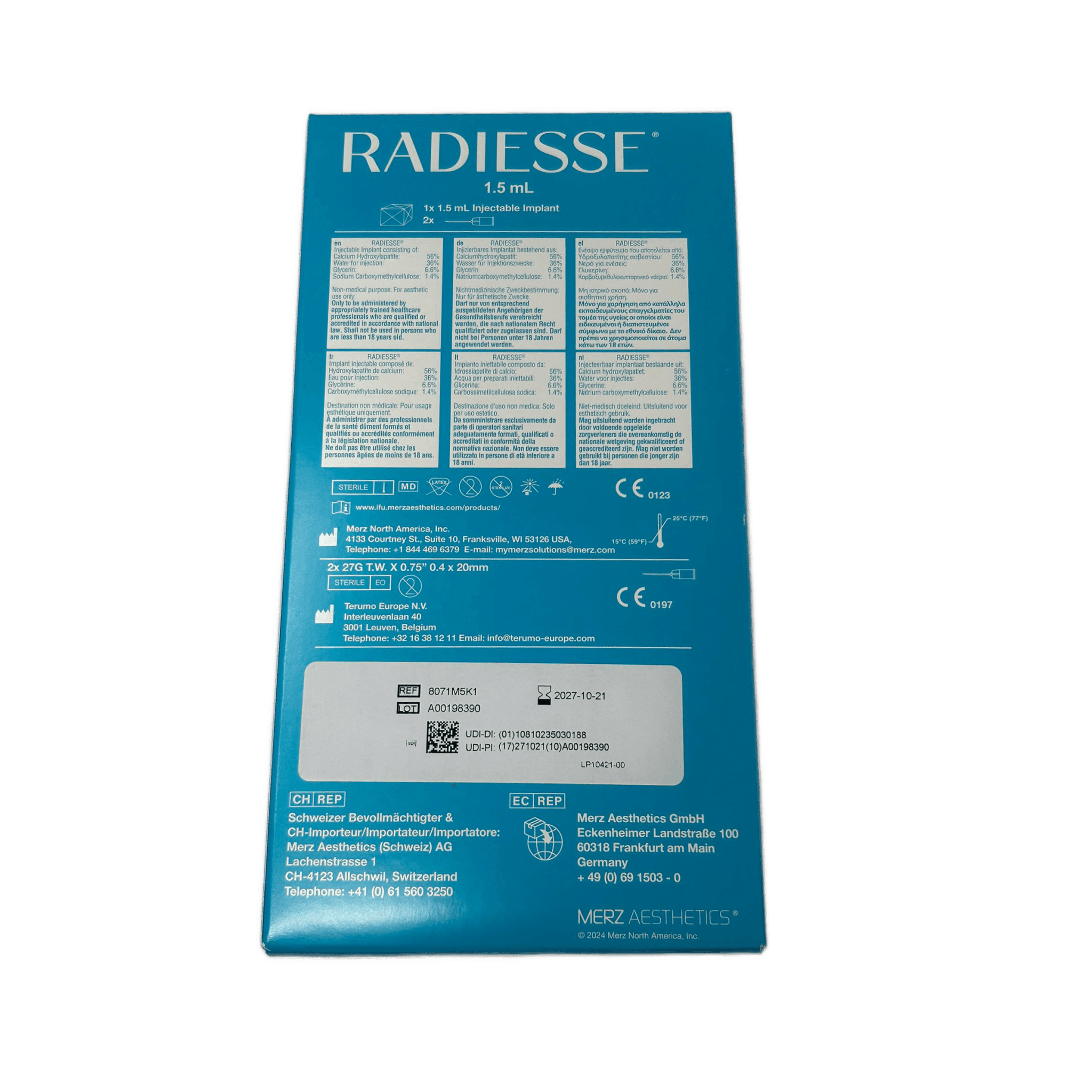 RADIESSE, filler pentru riduri profunde, 1,5 product image 2