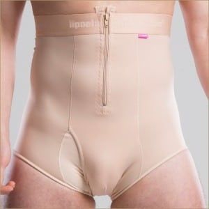 Burtiera compresiva pentru barbati (abdominoplastie, lipoaspiratie), XS/3XL, VHmS Comfort product image 4