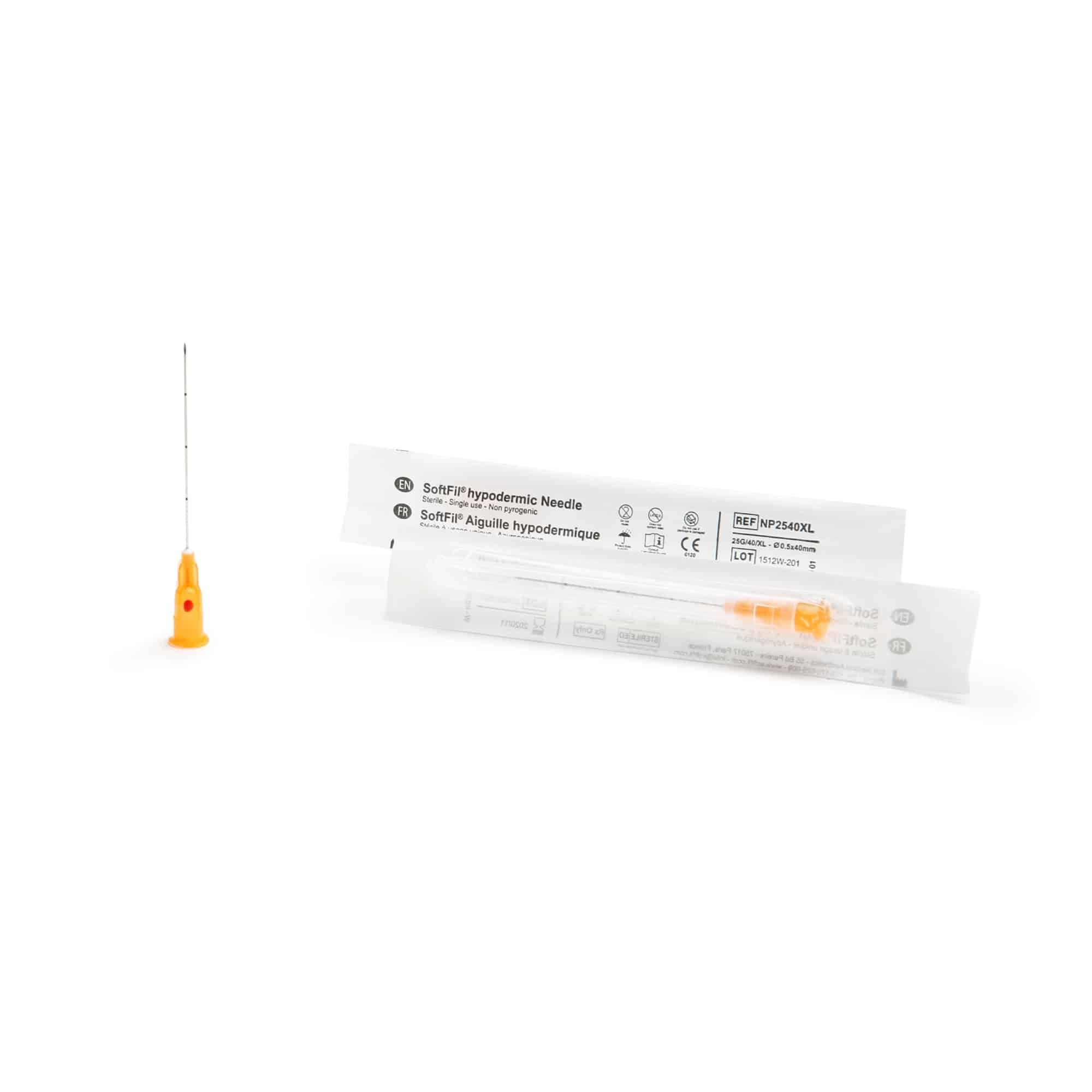 Ace 25G 40mm, luer-lock, 100buc, SoftFil Needles product image