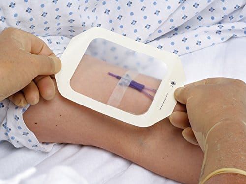 Leucoplast fixare branule transparent, 6x7cm-100buc, 10x12cm-50buc product image 2
