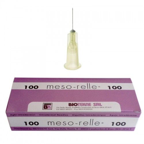 Ace mezoterapie 30G Galben, 40mm, 100buc, Meso-Relle product image
