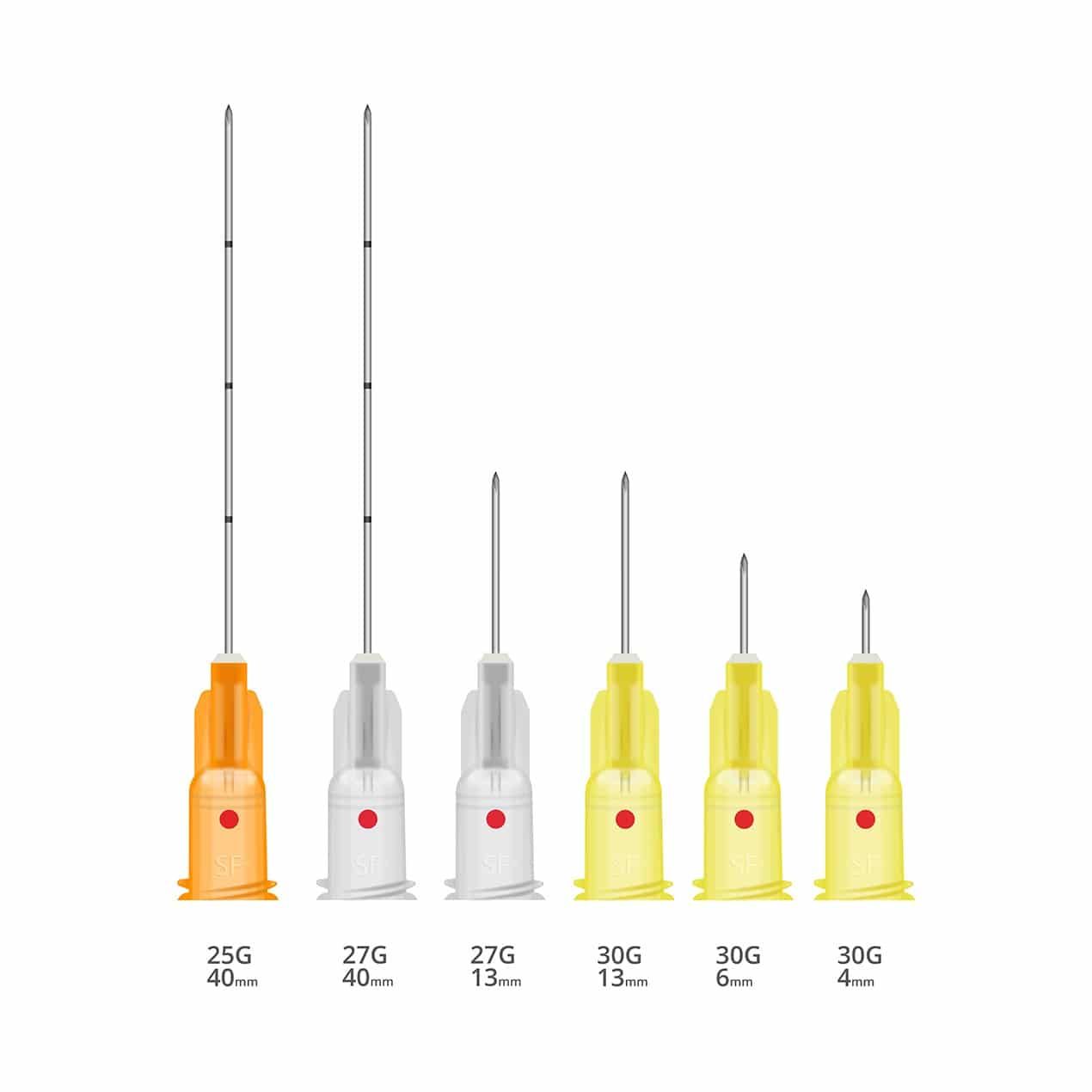 Ace 27G 13mm/40mm, luer-lock, 100buc, SoftFil Needles product image 4