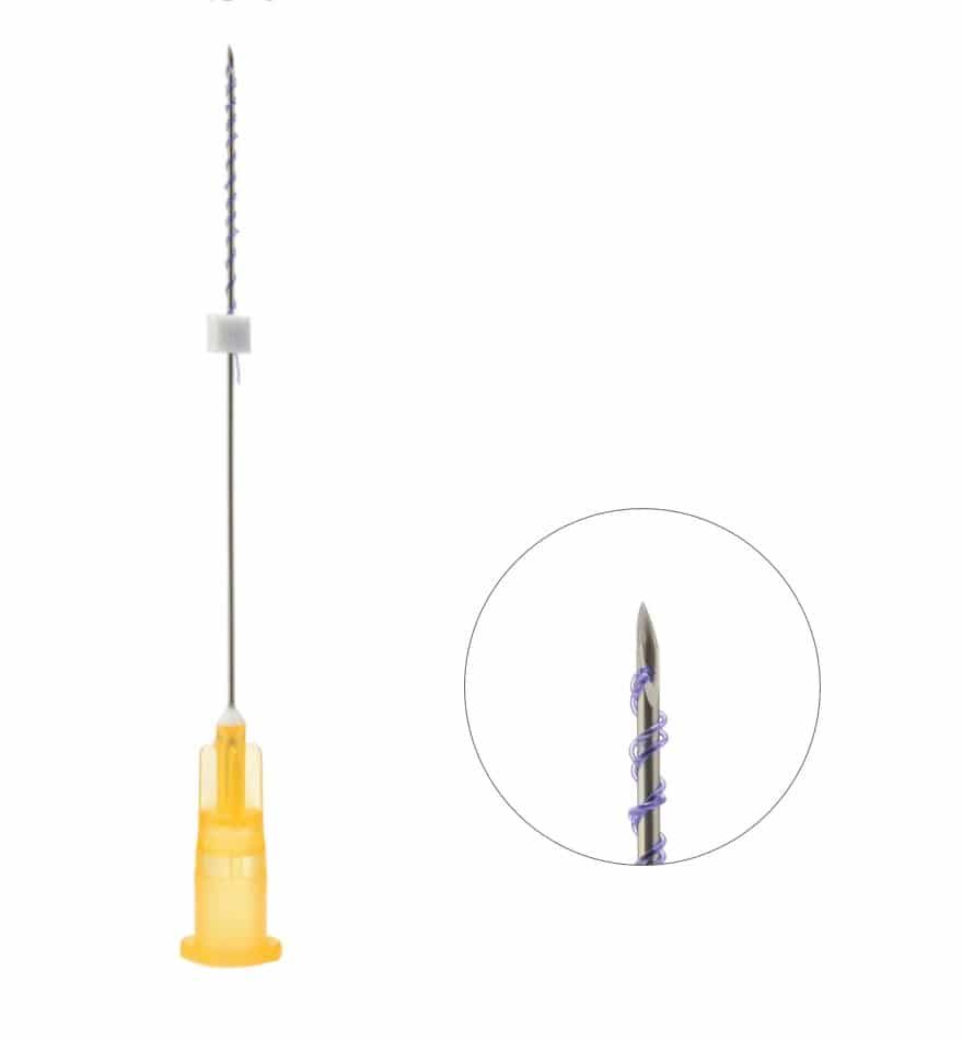 Fire lifting facial dublu rasucite, 26G, 10buc, Bijou TH2650 product image 2