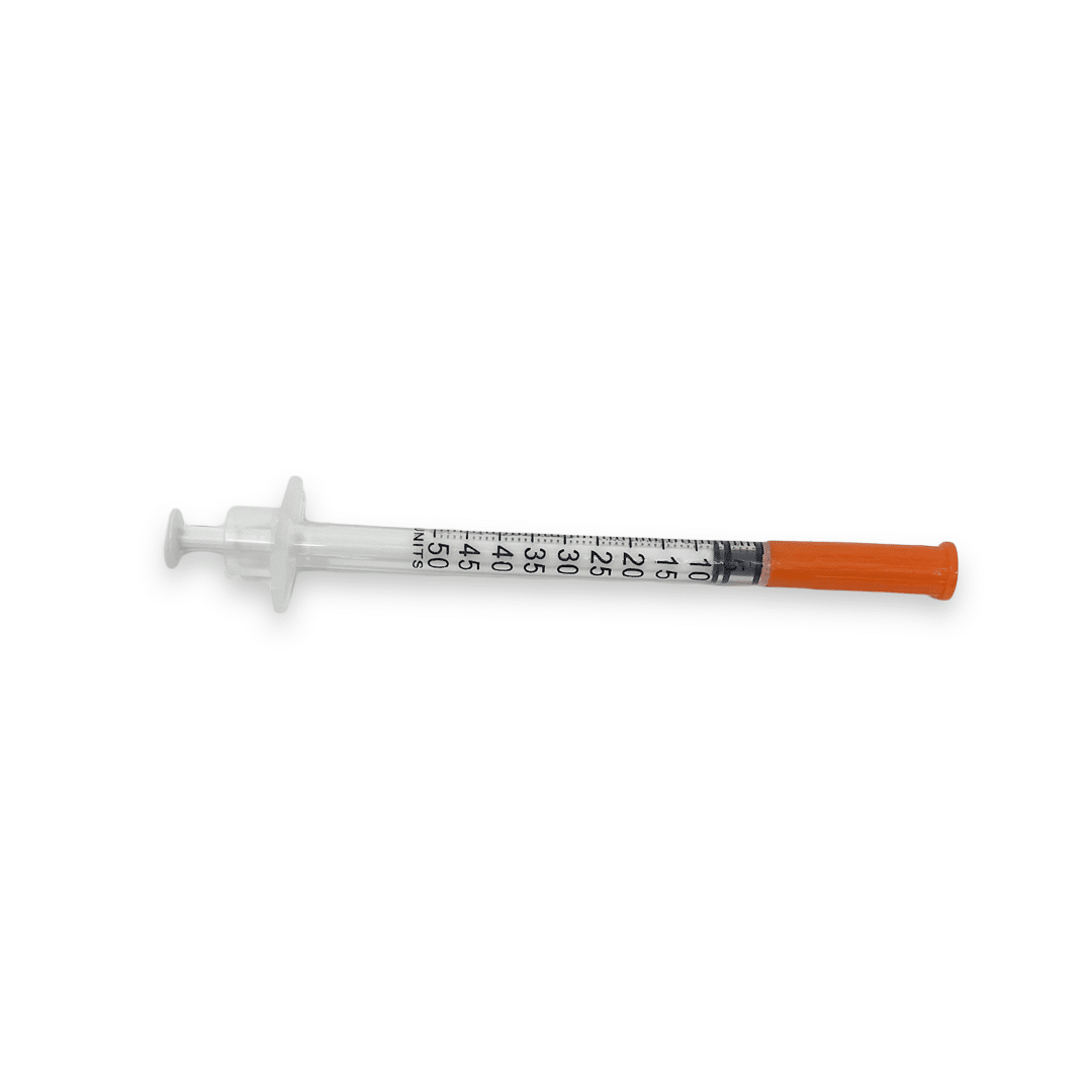 Seringi insulină 0.5 ml, ac 30Gx8mm, 100buc, Farmac-Zabban product image