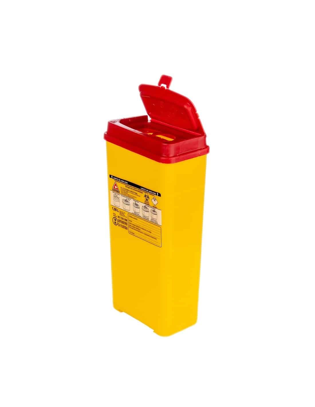 Cutie deseuri medicale intepatoare - taietoare, polipropilena, 1.5L product image 3