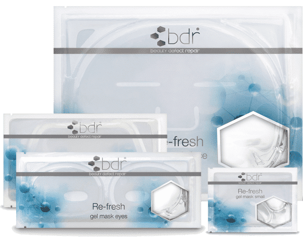 Masca pentru fata cu gel Re-fresh Gel-mask 5 masti/cutie product image 2