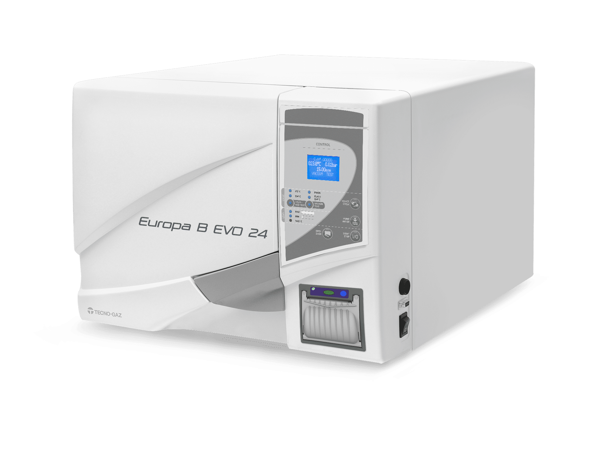 Autoclava cu abur cu vid, sarcina/ciclu 8kg, Europa B Evo 24 product image 5