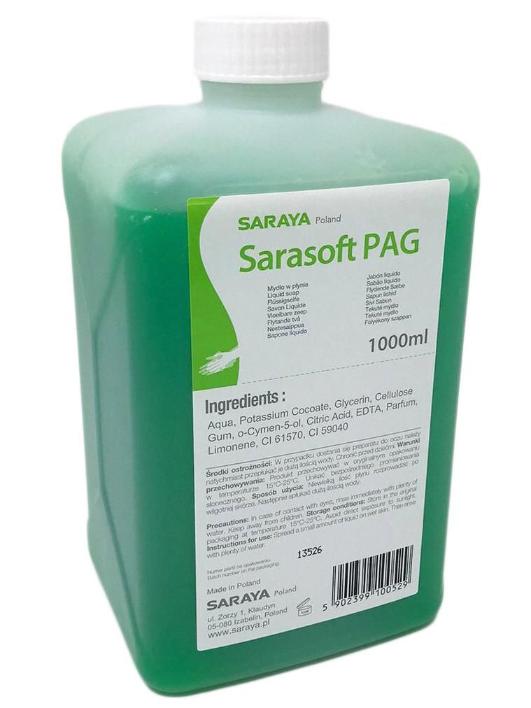 Sapun lichid cu parfum 100 ml, Sarasoft PAG, Saraya product image