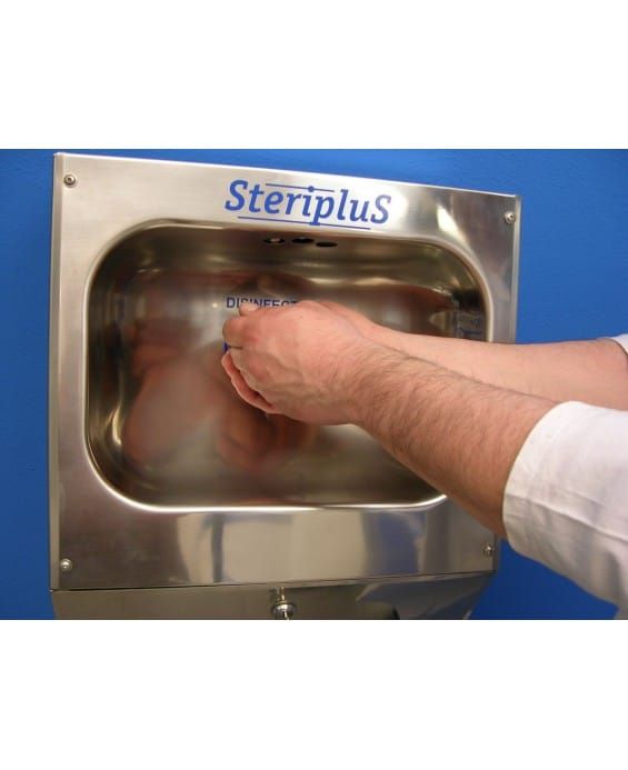 Dispenser dezinfectant maini de perete Steriplus Inox SP800 product image 2