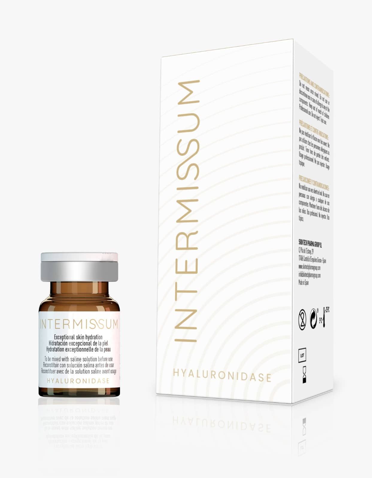 Hialuronidaza Intermissum, 500 UI, flacon 5ml, Ofertă: 1+1 product image 2