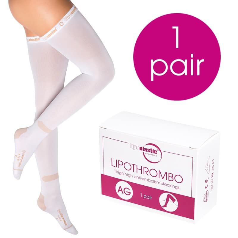 Ciorapi compresivi pana la coapse Lipothrombo - AG Lipoelastic product image 2