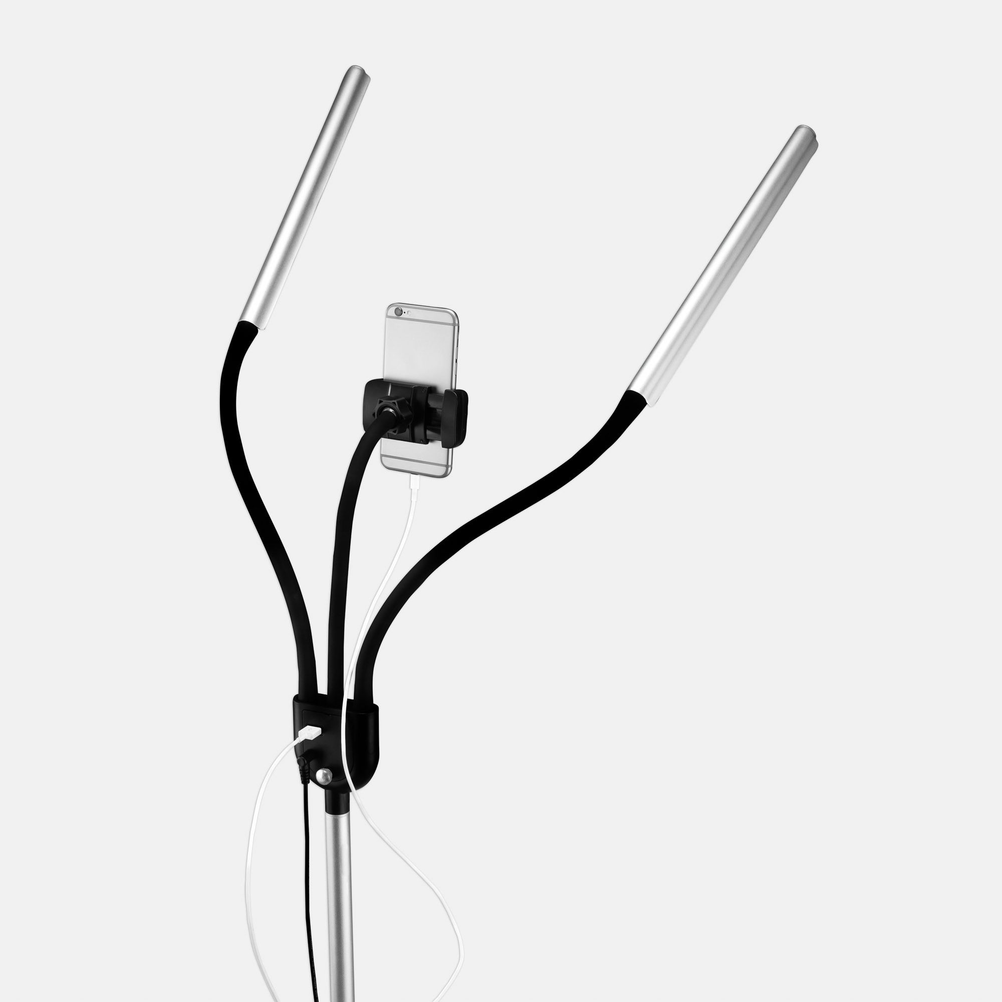 Lampa cosmetica cu picior, flexibila, 135 cm h, Lux, Gemini product image 2