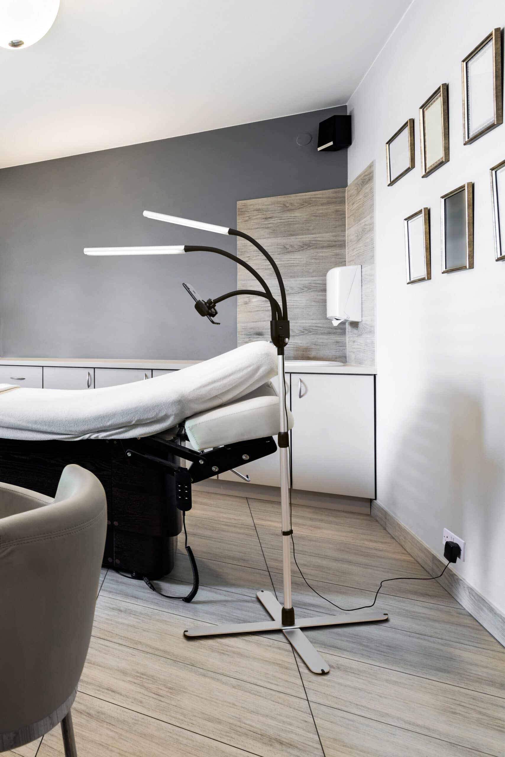 Lampa cosmetica cu picior, flexibila, 135 cm h, Lux, Gemini product image 7