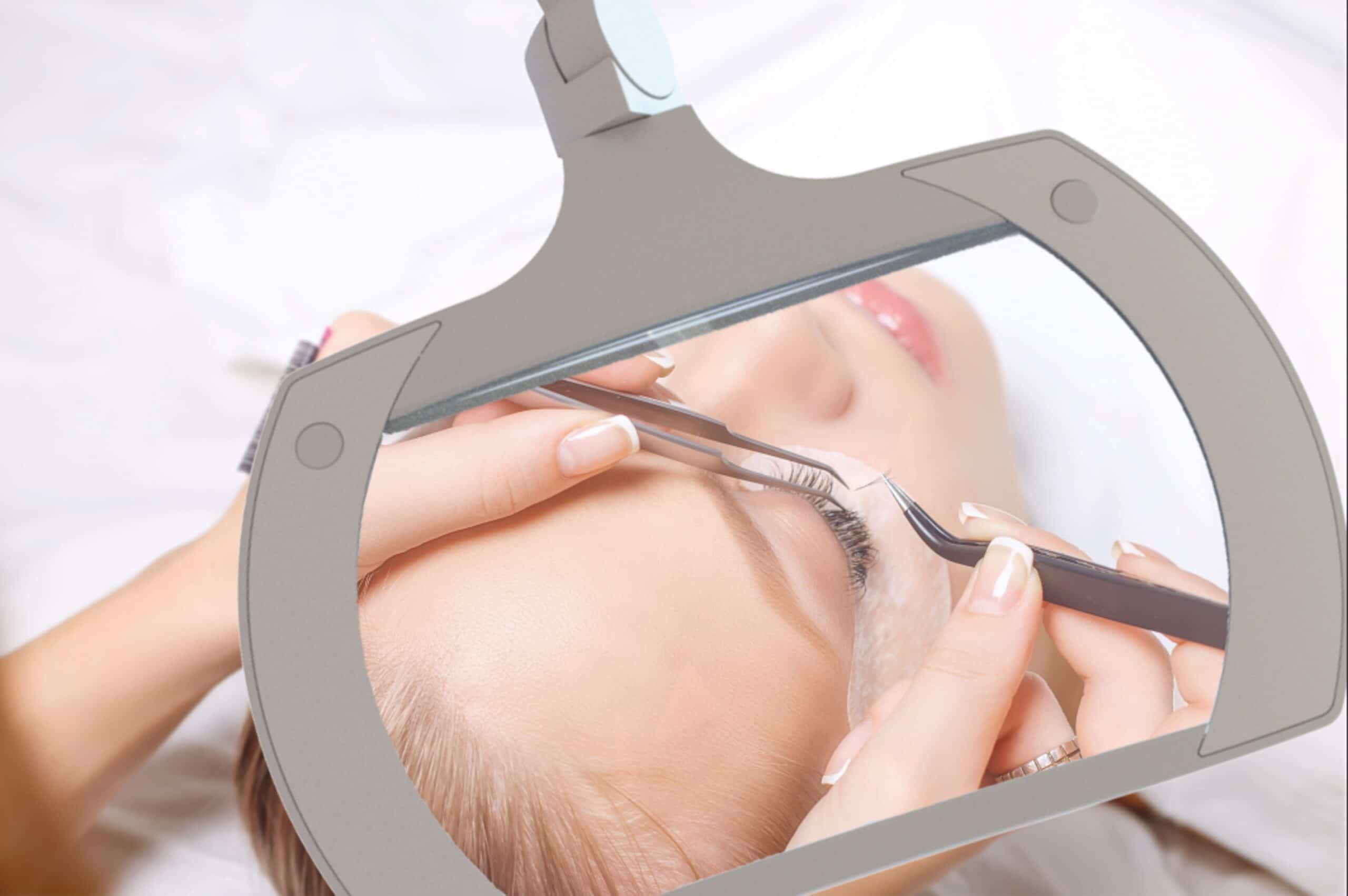 Lampă cosmetică cu lupa, vedere focalizată și panoramică product image 3