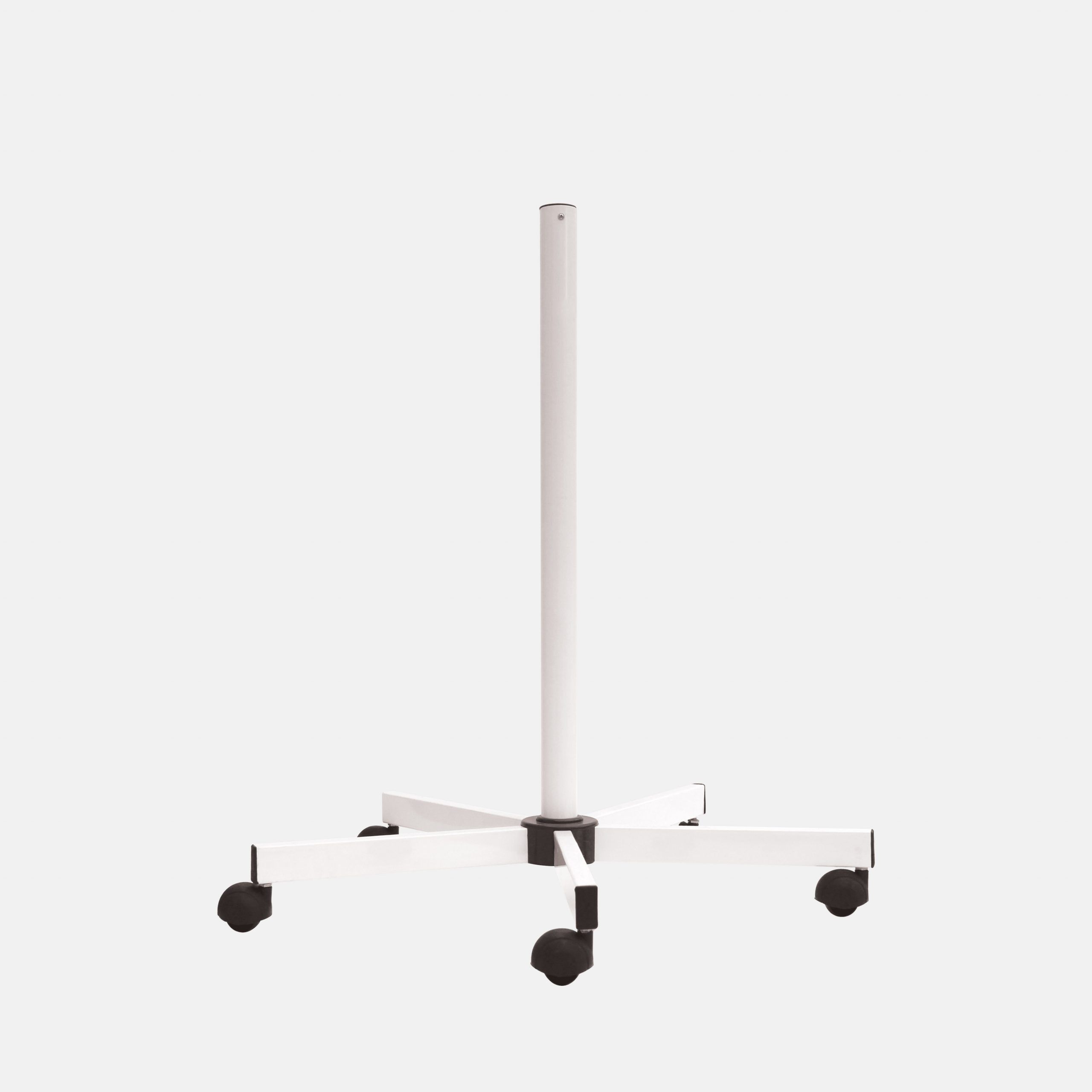 Suport lampă podea, 5 roți, Standard, alb, 8 kg product image