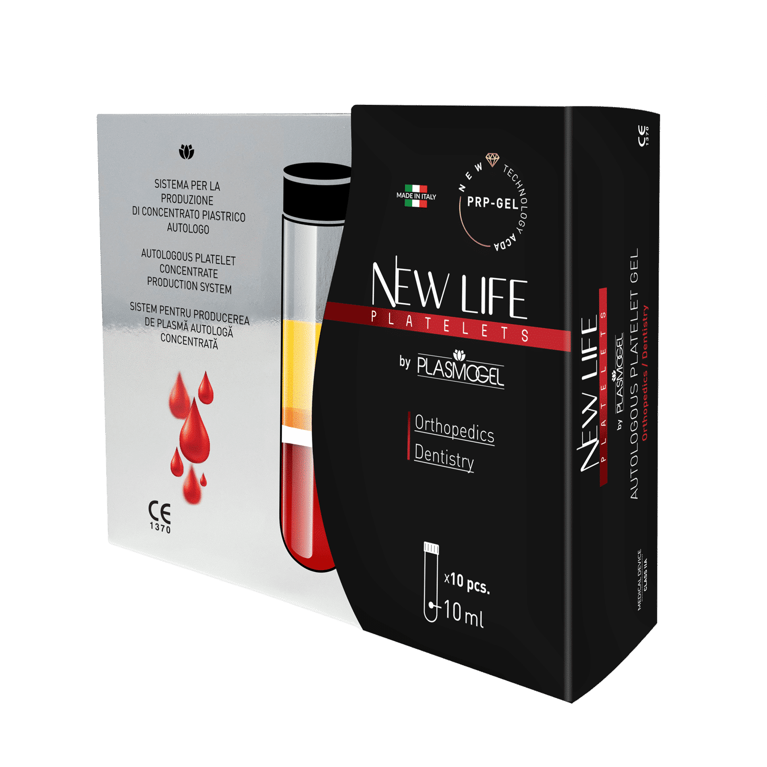 Eprubete PRP Newlife ACDA, 10ml, 10buc, Plasmogel product image