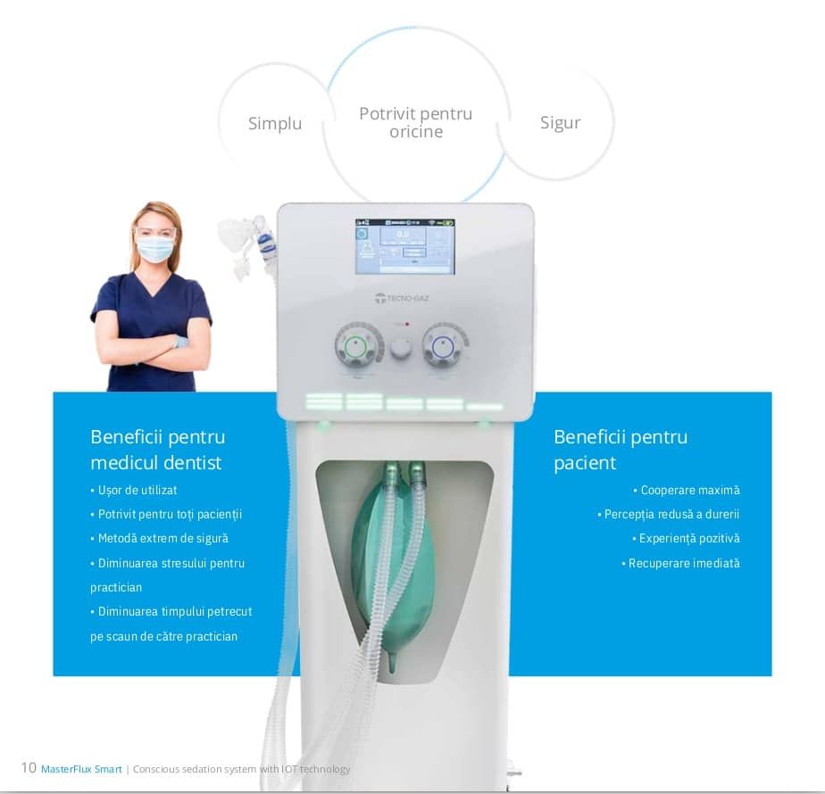 MasterFlux Smart, Tecno-Gaz, sistem de sedare constienta product image 5