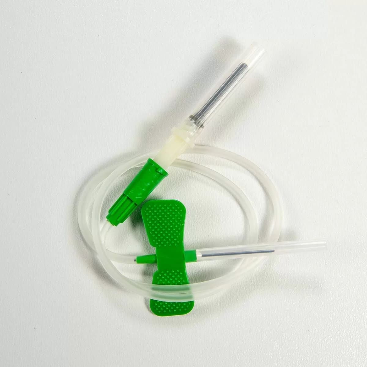 Ac recoltare tip fluturaș luer fără holder, 21G Verde, 1 buc, Euromed product image