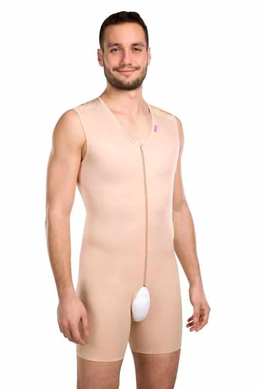 Costum compresiv fără mâneci pentru bărbați - Lipoelastic MGmm Confort product image 9