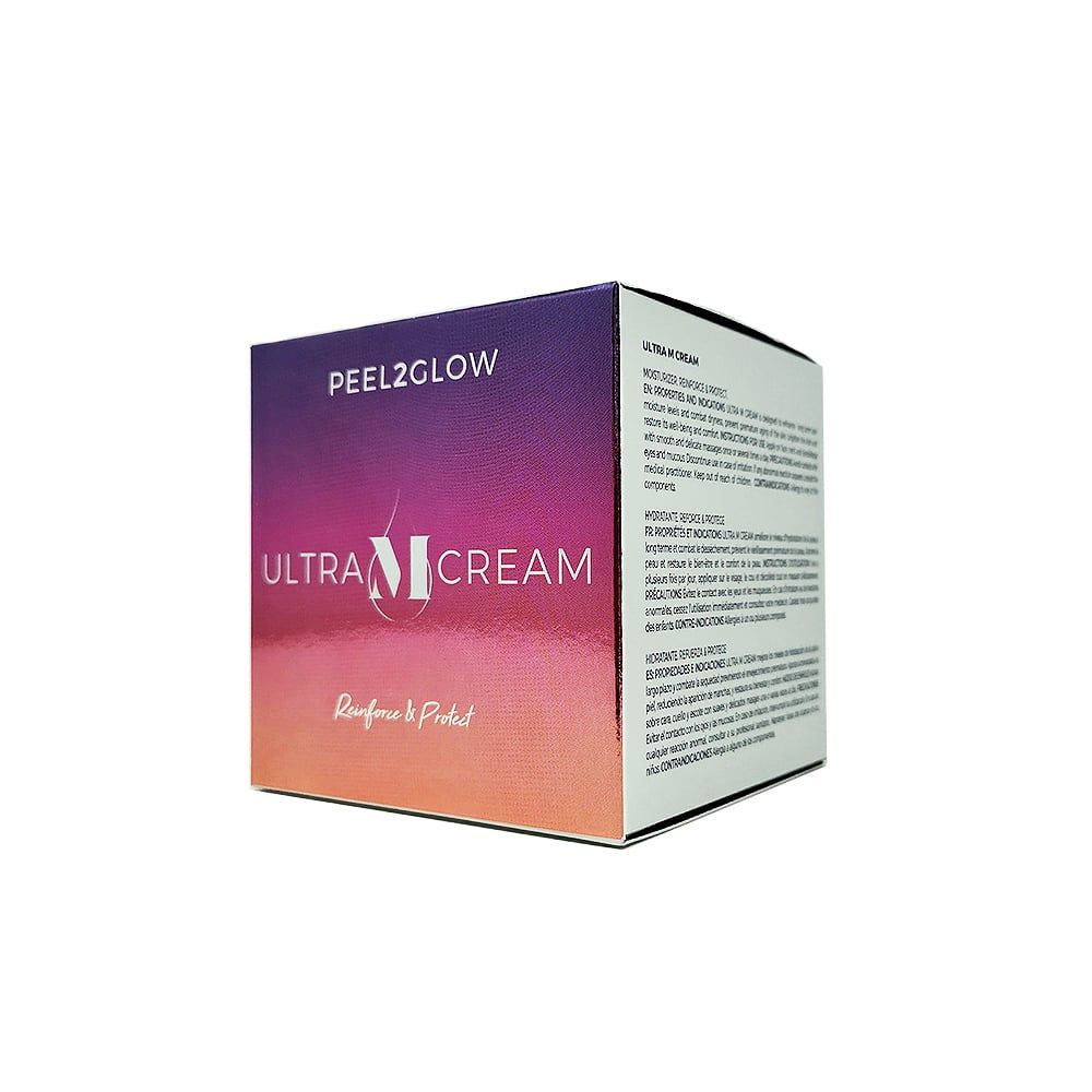 Ultra M Cream Peel2Glow, cremă hidratantă pentru față, 30 ml product image 2