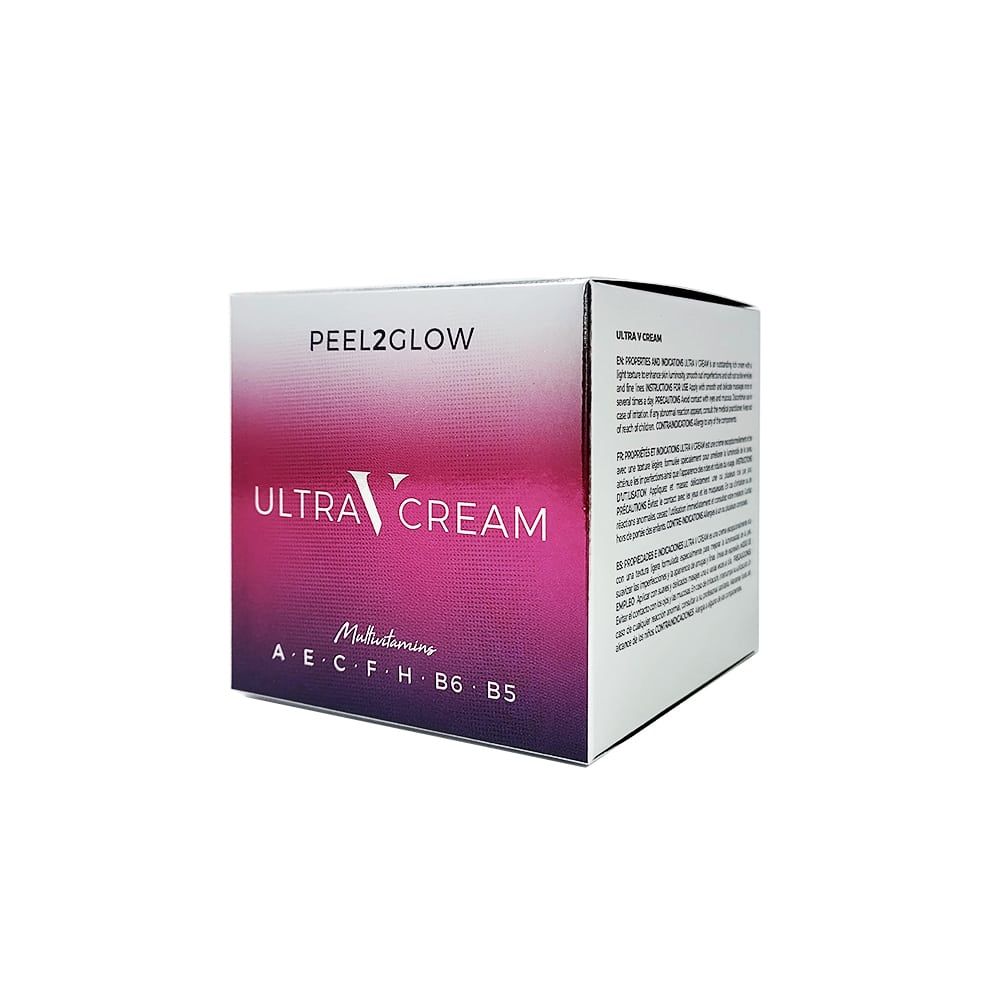 Cremă pentru ridurile fine, Ultra V Cream Peel2Glow, 30 ml product image 2