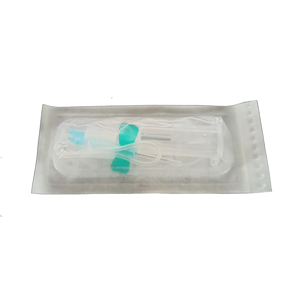 Ac recoltare tip fluturaș luer cu siguranță ac, holder, 21G Verde, KIMA product image 5