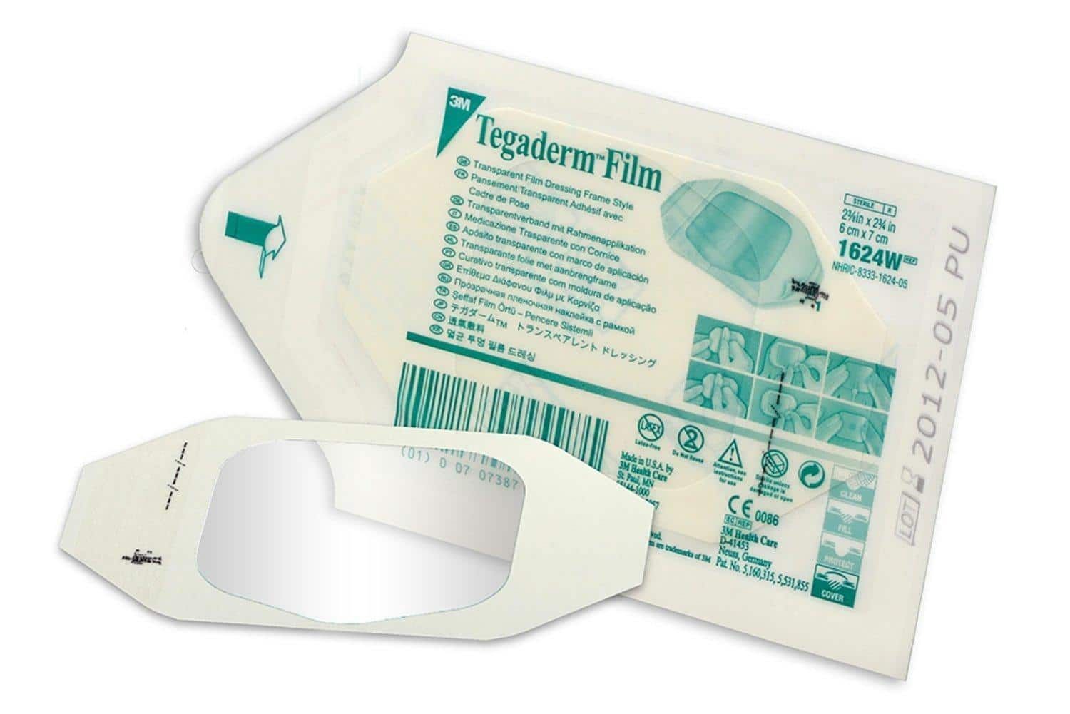 Pansament steril transparent, 6x7cm, 100buc, Tegaderm Film, 3M product image