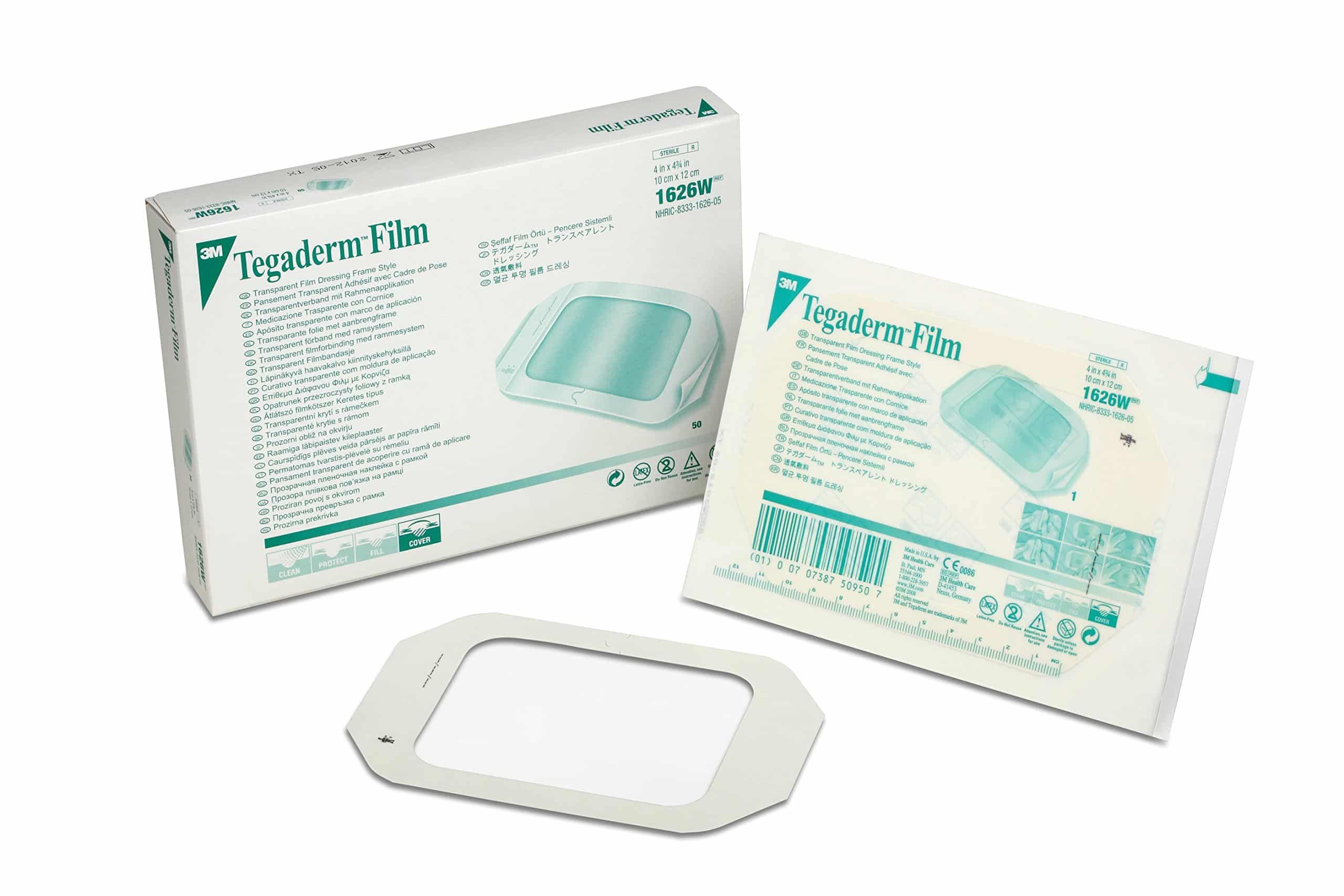 Pansament steril transparent, 10x10cm, 50buc, Tegaderm Film, 3M product image