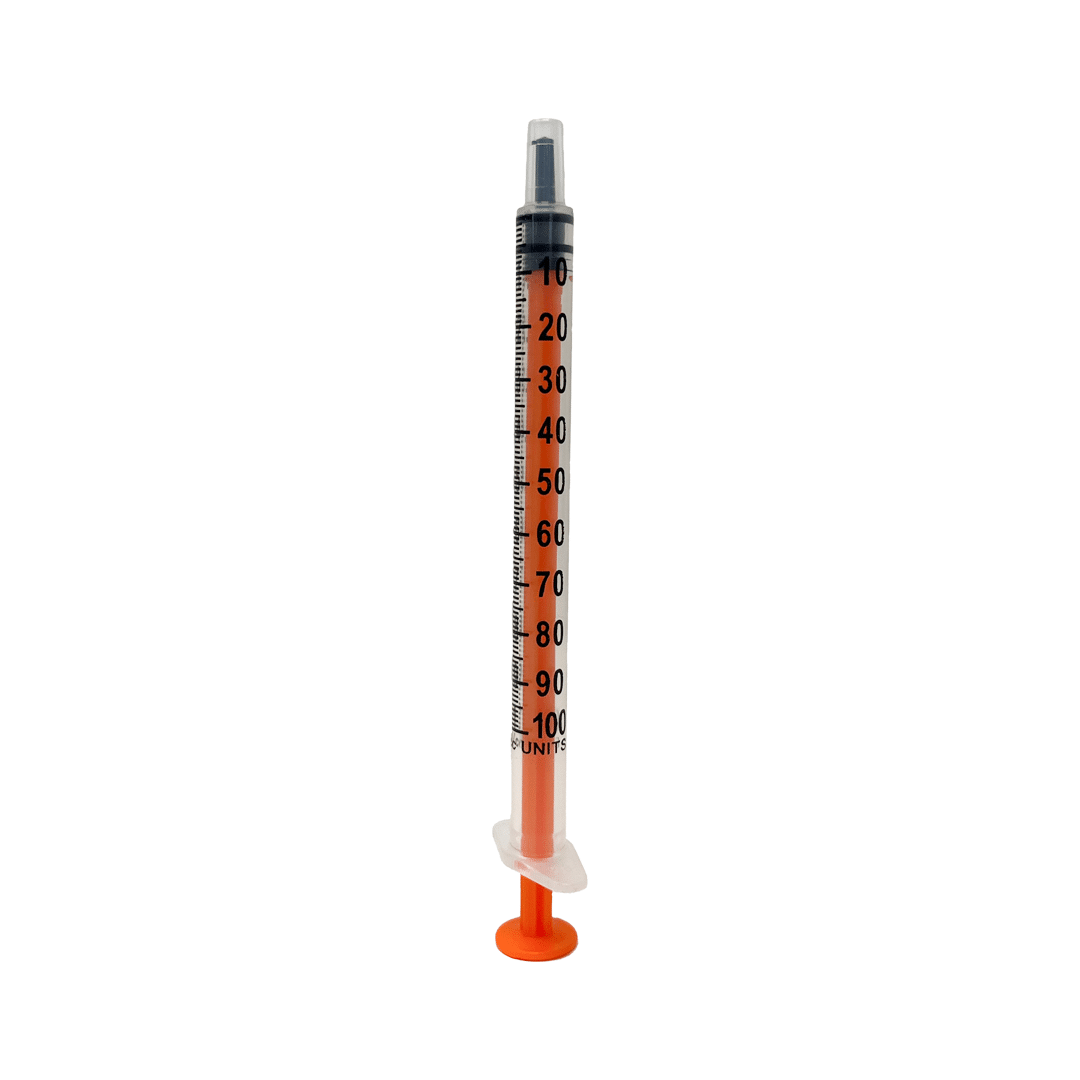 Seringi insulina 1 ml, ac 27Gx13mm, 100buc, Farmac-Zabban product image 2