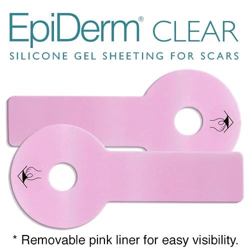 Plasture pentru cicatrici, L14.9cm, D 6.98, Epi-Derm Clear Areopexy, 2 buc product image 2