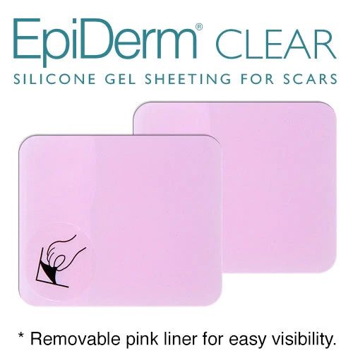 Plasture pentru cicatrici, 5x6cm, Epi-Derm Patch Clear, 2 buc product image 3