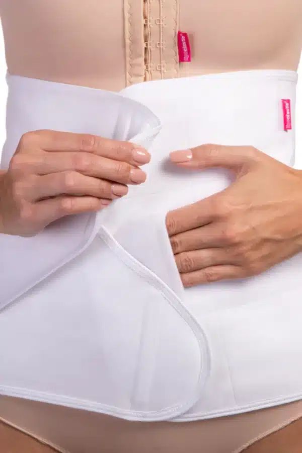 Centura abdominala unisex abdominoplastie, post-liposuctie, KP Soft, 28cm product image 2